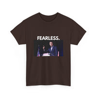 Charlie Kirk "Fearless" Tee – Unisex 100% Cotton T-Shirt | Bold Statement, Everyday Comfort